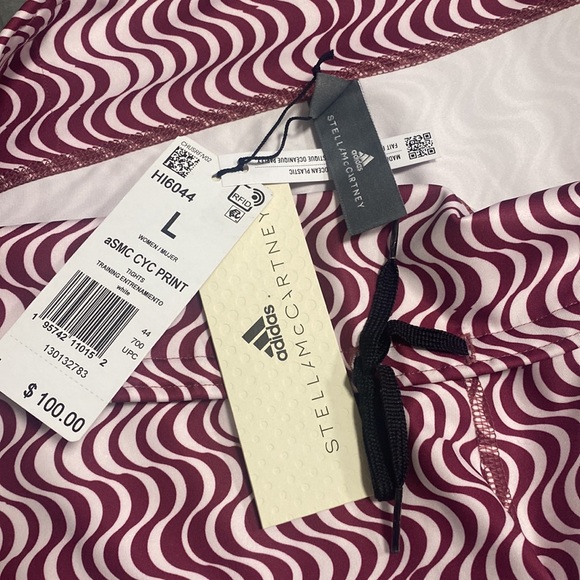 ADIDAS by STELLA McCARTNEY PRINTED CYCLING SHORTS - Picture 10 of 10